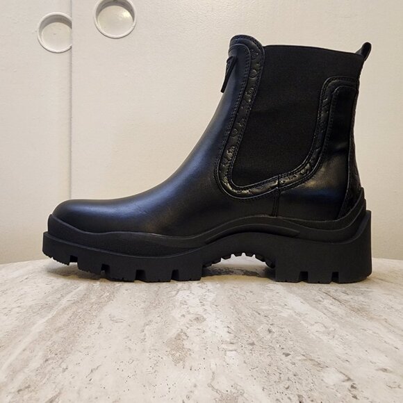 GUESS Womens Yesses Triple Tr Black 11M - A001 - Picture 2 of 9